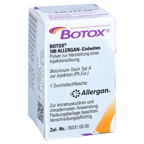 BOTOX 100 Allergan-Einheiten Plv.z.Her.e.Inj.-Lsg. 1 St