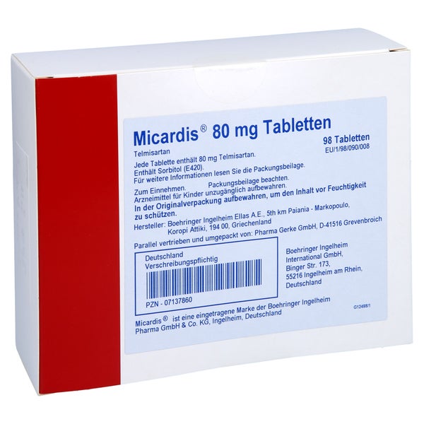 Micardis 80 mg Tabletten 98 St