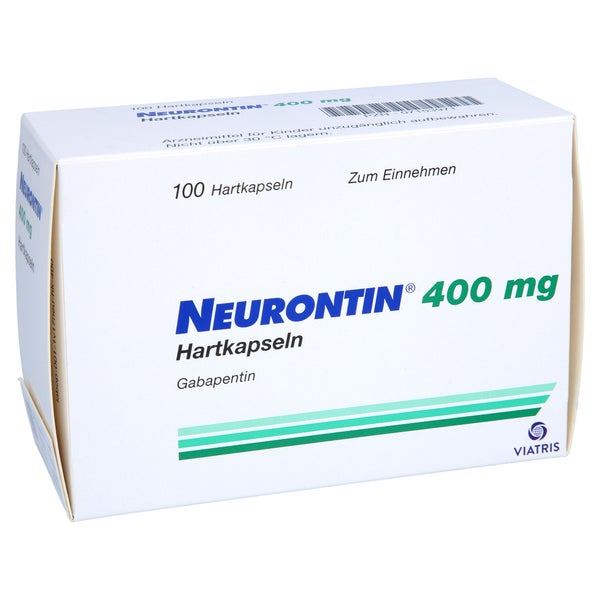 Neurontin 400 mg Hartkapseln 100 St
