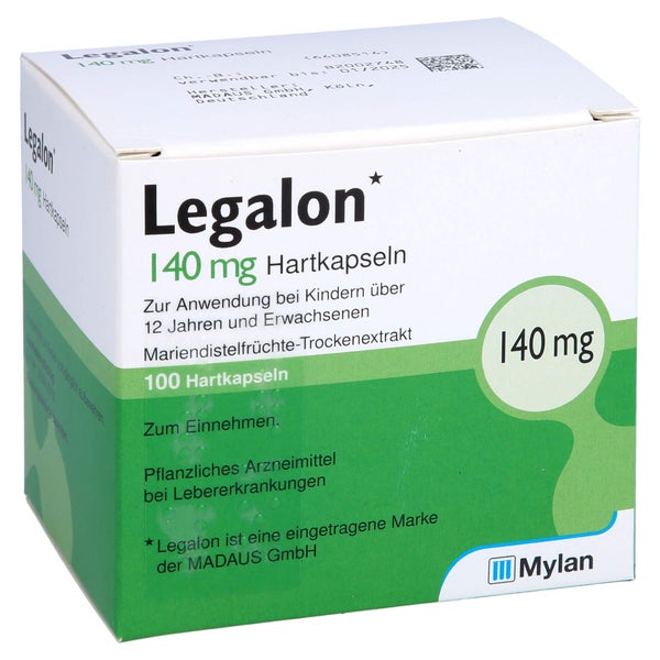 Legalon 140 Hartkapseln - Reimport 100 St
