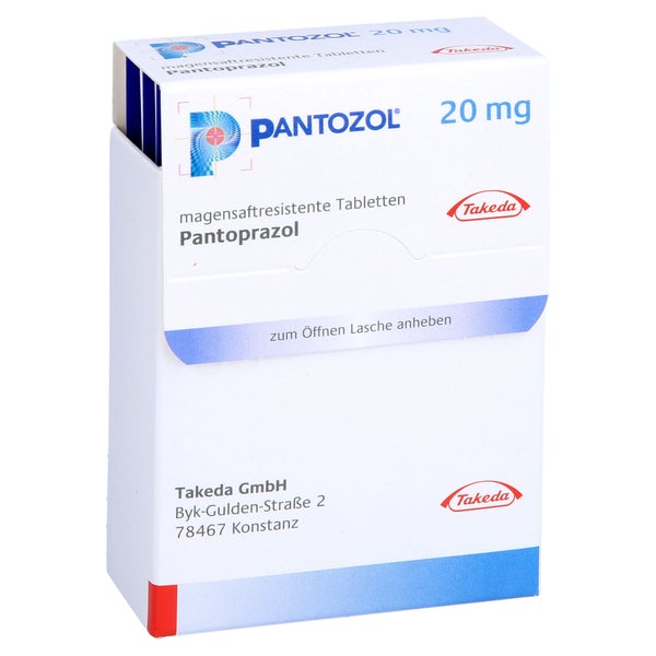 PANTOZOL 20 mg magensaftresistente Tabletten 28 St