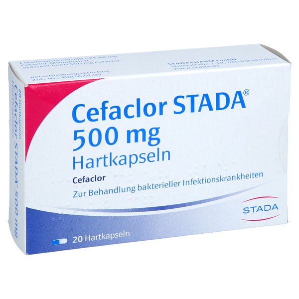 Cefaclor Stada 500 mg Hartkapseln 20 St