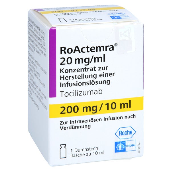 ROACTEMRA 20 mg/ml 200 mg Konz.z.Herst.e.Inf.-Lsg. 1 St