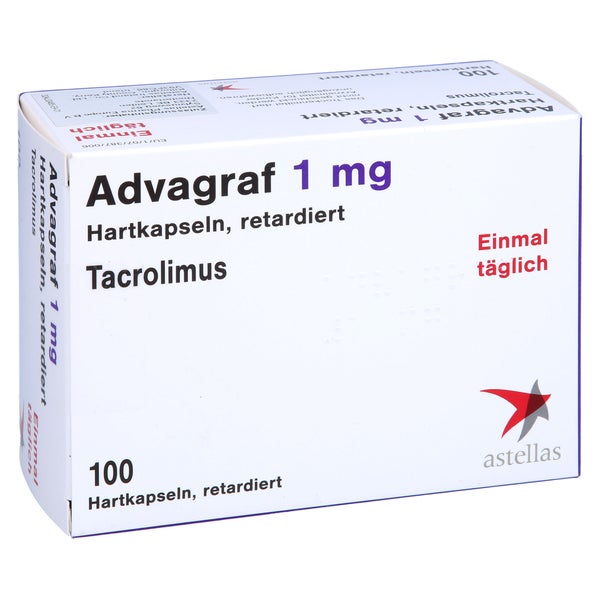 Advagraf 1 mg Hartkapseln retardiert 100 St