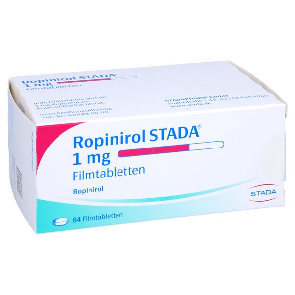 Ropinirol Stada 1 mg Filmtabletten 84 St