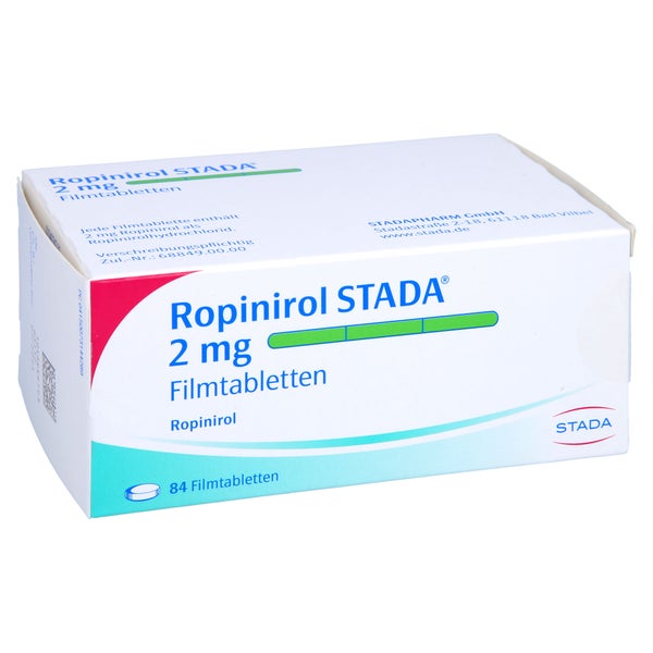 Ropinirol Stada 2 mg Filmtabletten 84 St