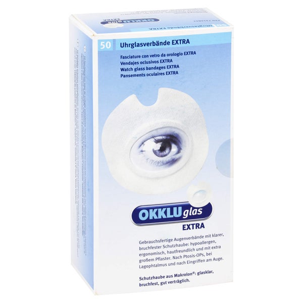 Okkluglas Extra Uhrglasverband 50 St