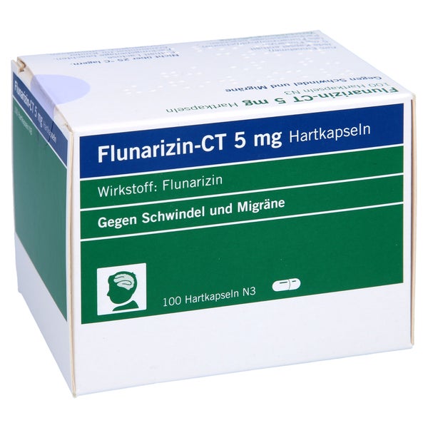 Flunarizin-ct 5 mg Hartkapseln 100 St
