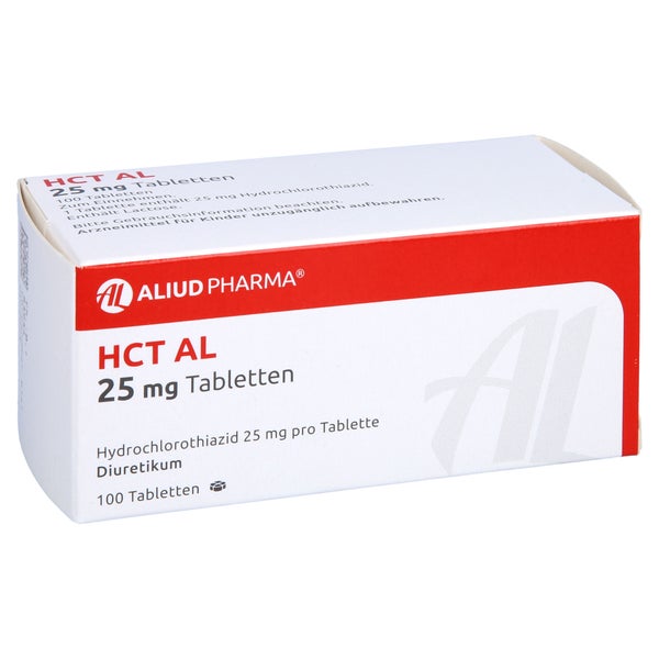 HCT AL 25 mg Tabletten 100 St