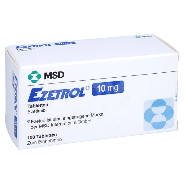 Ezetrol 10 mg Tabletten 100 St