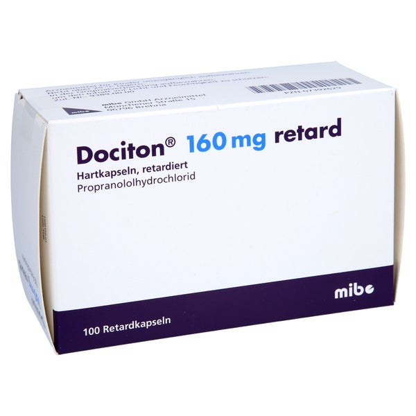 Dociton 160 mg retard Kapseln 100 St