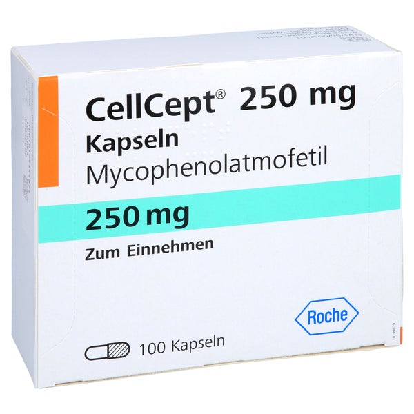 Cellcept 250 mg Hartkapseln 100 St