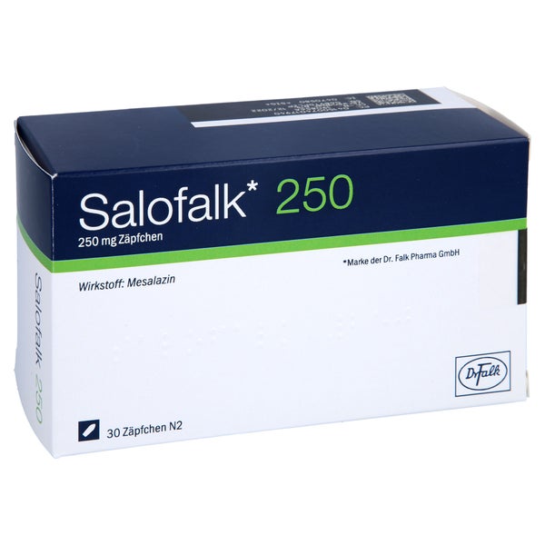 Salofalk 250 Suppositorien 30 St
