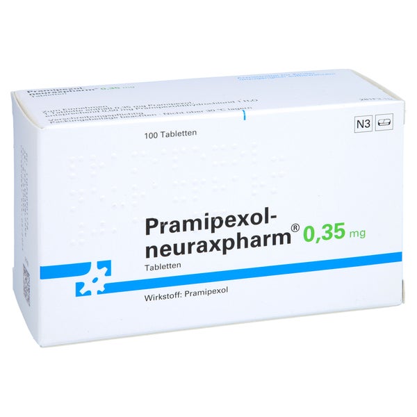 PRAMIPEXOL-neuraxpharm 0,35 mg Tabletten 100 St