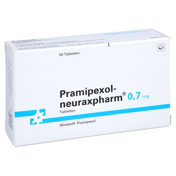 Pramipexol-neuraxpharm 0,7 mg Tabletten 50 St