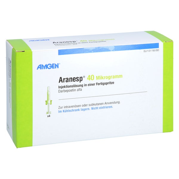 ARANESP 40 µg Inj.-Lsg.i.e.Fert.S.autom.Nadels. 4 St