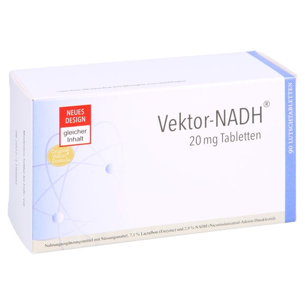 Vektor NADH 20 mg Lutschtabletten 90 St