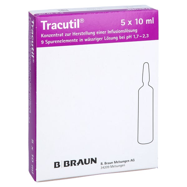 TRACUTIL Konzentrat z.Herst.einer Infusionslösung 5X10 ml