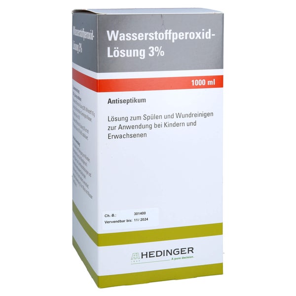 Wasserstoffperoxid-lösung 3% Standardzul 1000 ml