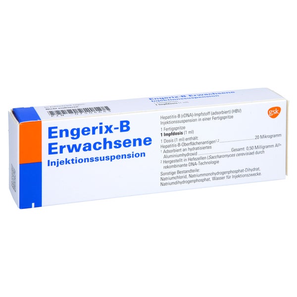 ENGERIX-B Erwachsene Inj.-Susp.i.e.Fertigspr.o.Kan 1 St