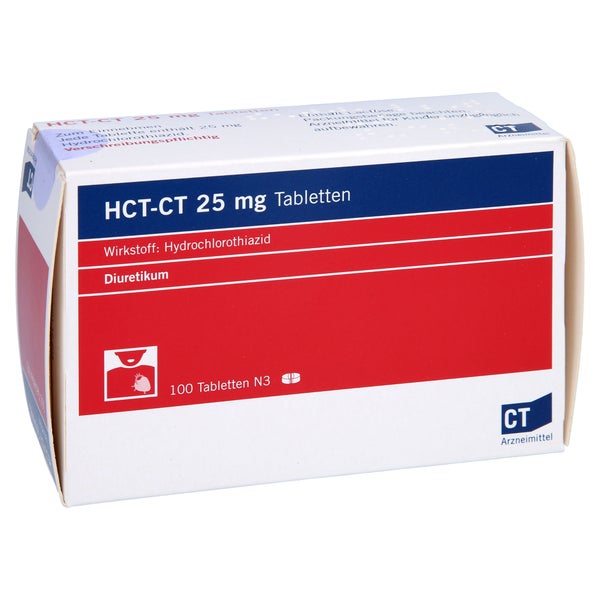 Hct-ct 25 mg Tabletten 100 St