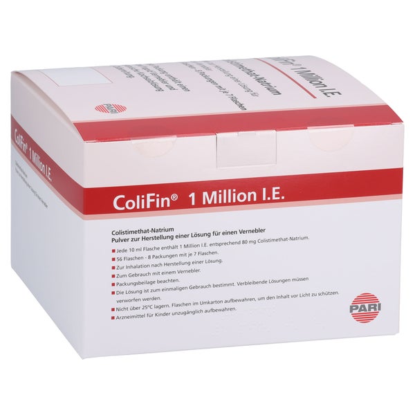 COLIFIN 1 Million I.E. Plv.z.Her.e.Lsg.f.Vernebler 56 St