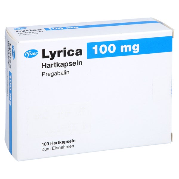 Lyrica 100 mg Hartkapseln 100 St