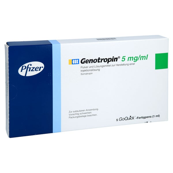 Genotropin 5 Mg/ml GoQuick Fertigpen 5 St
