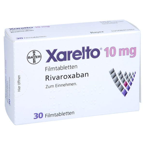 Xarelto 10 mg Filmtabletten 30 St