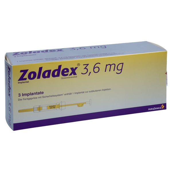ZOLADEX 3,6 mg Implantat in einer Fertigspritze 3X1 St