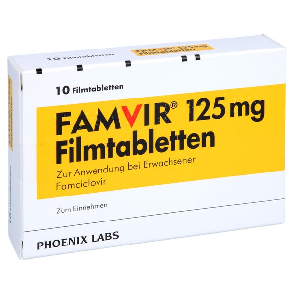 Famvir 125 mg Filmtabletten 10 St