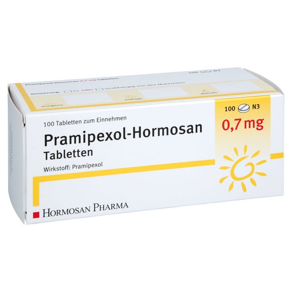 Pramipexol Hormosan 0,7 mg Tabletten 100 St