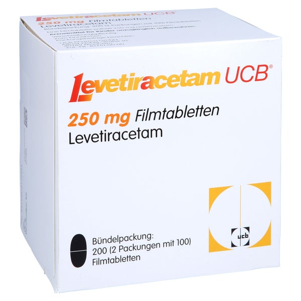 Levetiracetam UCB 250 mg Filmtabletten 200 St