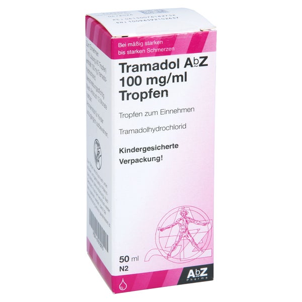 TRAMADOL AbZ 100 mg/ml Tropfen 50 ml