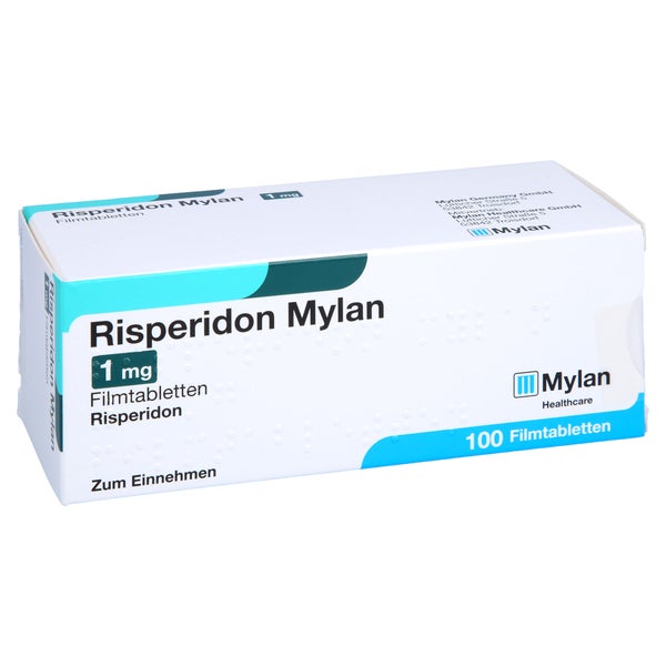 Risperidon Mylan 1 mg Filmtabletten 100 St