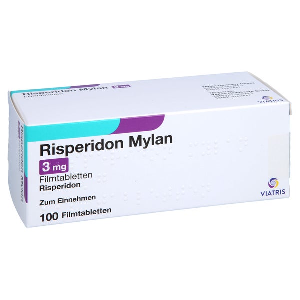 Risperidon Mylan 3 mg Filmtabletten 100 St