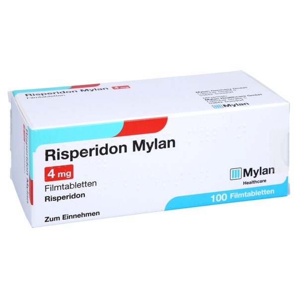 Risperidon Mylan 4 mg Filmtabletten 100 St