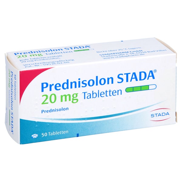 Prednisolon Stada 20 mg Tabletten 50 St