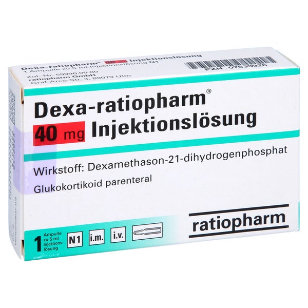 Dexa-ratiopharm 40 mg Injektionslösung A 1 St