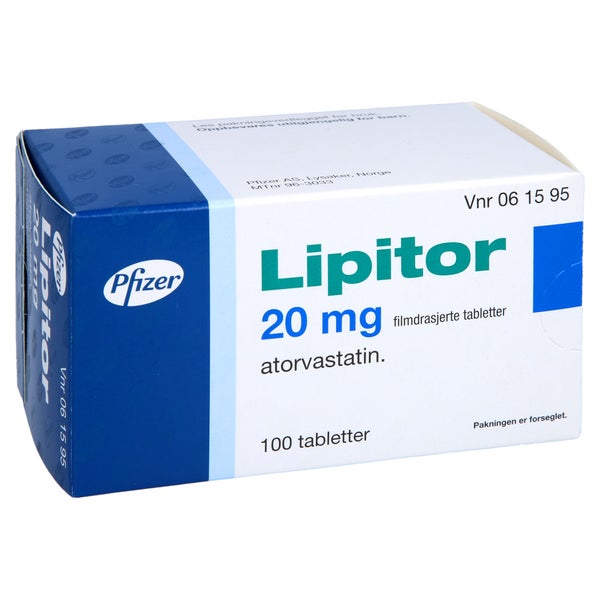 Lipitor 20 mg Filmtabletten 100 St