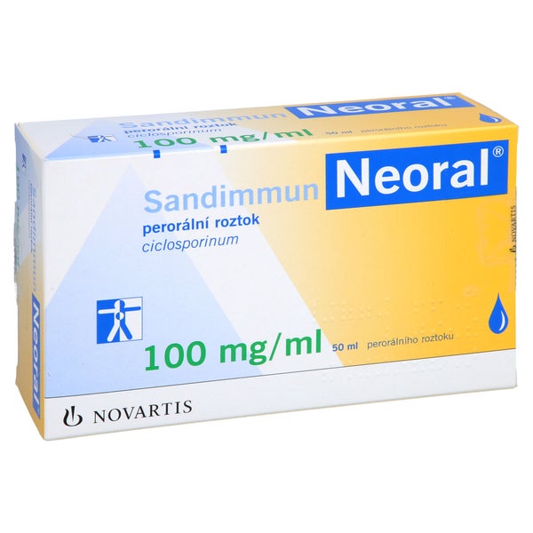 SANDIMMUN Neoral 100 mg/ml Lösung zum Einnehmen 50 ml