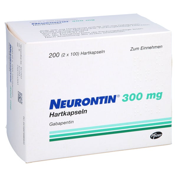 Neurontin 300 mg Hartkapseln 200 St