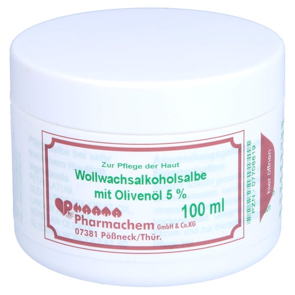 Wollwachsalkoholsalbe M.olivenöl 5% 100 g