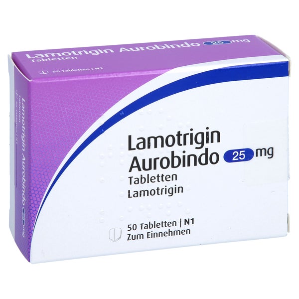 Lamotrigin Aurobindo 25 mg Tabletten 50 St