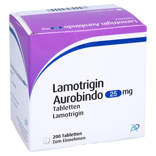 Lamotrigin Aurobindo 25 mg Tabletten 200 St