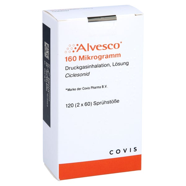 ALVESCO 160 µg 2x60 Hub Druckgasinhalation 2 St