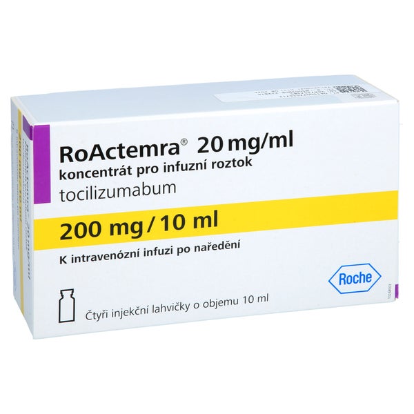 ROACTEMRA 20 mg/ml 200 mg Konz.z.Herst.e.Inf.-Lsg. 4 St