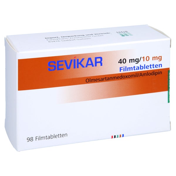 Sevikar 40 Mg/10 mg Filmtabletten 98 St