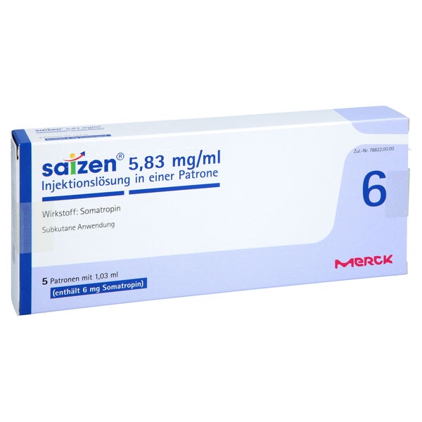 Saizen 6 mg 5,83 mg/ml Injektionslösung 5 St