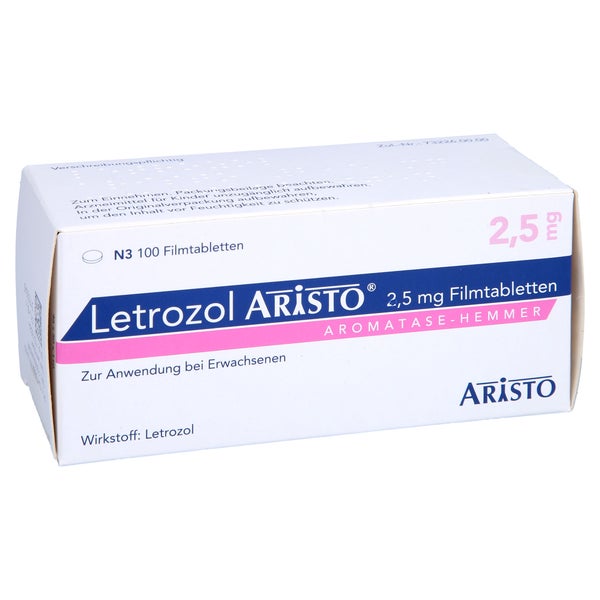 Letrozol Aristo 2,5 mg Filmtabletten 100 St